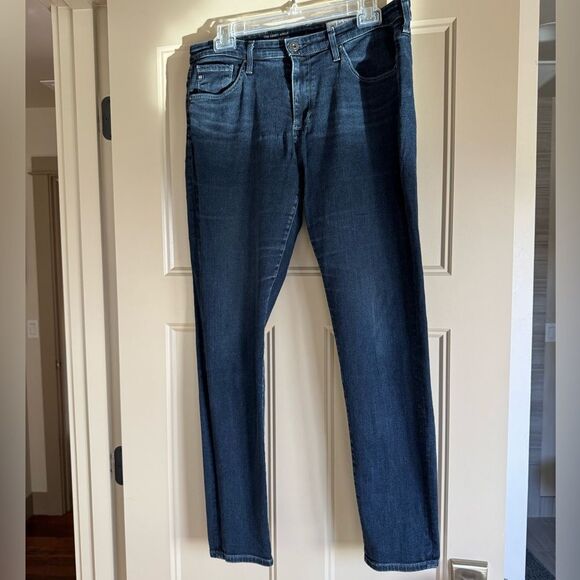 AG Blue Jeans The Abbey Ankle, Mid-rise super skinny, Size 30 - Picture 1 of 4